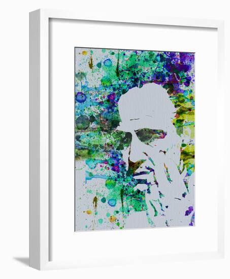 Godfather Watercolor-Anna Malkin-Framed Art Print