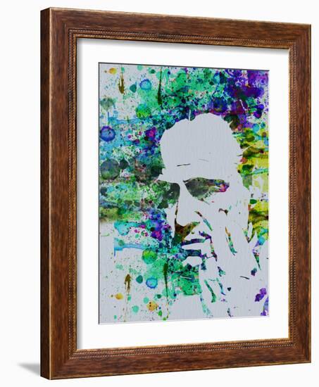 Godfather Watercolor-Anna Malkin-Framed Art Print