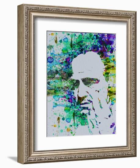 Godfather Watercolor-Anna Malkin-Framed Art Print