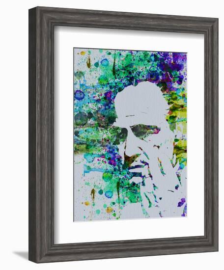 Godfather Watercolor-Anna Malkin-Framed Art Print