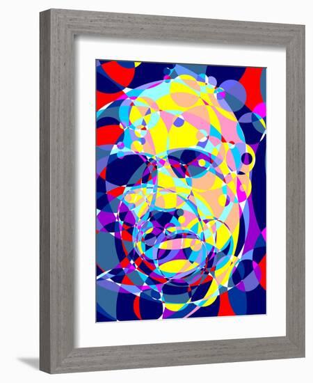 Godfather-Cristian Mielu-Framed Art Print