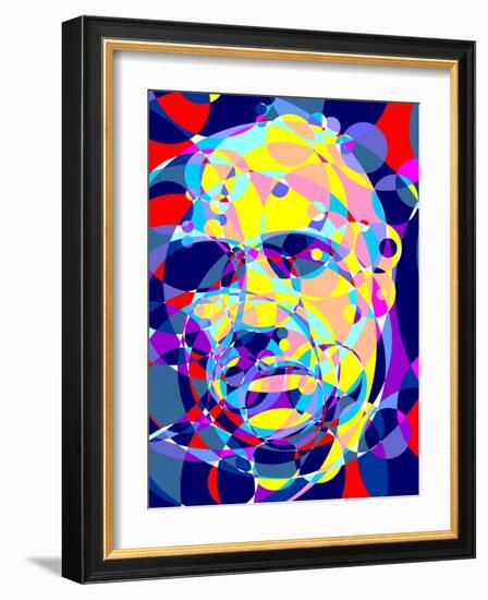 Godfather-Cristian Mielu-Framed Art Print