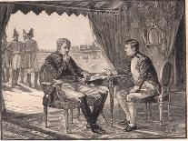 Napoleon's Interview with Metternich-Godfrey C. Hindley-Giclee Print