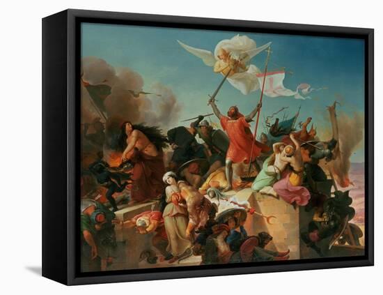 Godfrey De Bouillon, French Crusader-Karl Mucke-Framed Premier Image Canvas