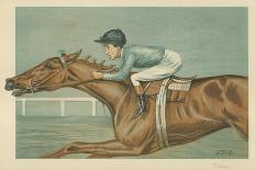 Tod Sloan, an American Jockey, 25 May 1899, Vanity Fair Cartoon-Godfrey Douglas Giles-Framed Giclee Print