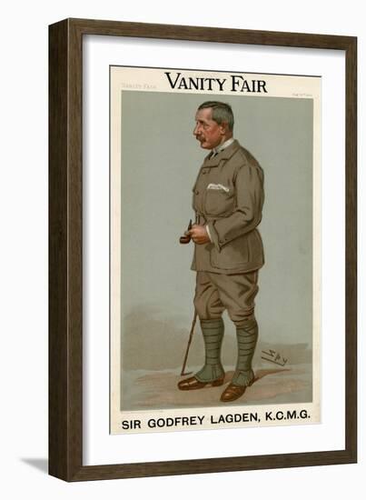 Godfrey Lagden-Leslie Ward-Framed Art Print