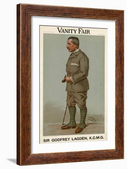 Godfrey Lagden-Leslie Ward-Framed Art Print