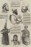 Gholab Singh, His Son, and Body Guard-Godfrey Thomas Vigne-Giclee Print