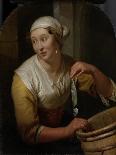 The Wise and Foolish Virgins-Godfried Schalcken-Mounted Giclee Print