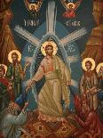 Greek Orthodox Icon of Christ's Resurrection, Thessalonica, Macedonia, Greece, Europe-Godong-Photographic Print