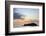 Godrevy Lighthouse at sunset, nr Hayle, Cornwall, UK-Ross Hoddinott-Framed Photographic Print