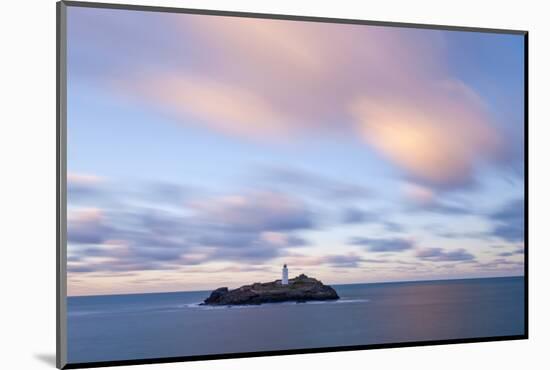 Godrevy Lighthouse, Gwithian, West Cornwall, UK-Ross Hoddinott-Mounted Photographic Print