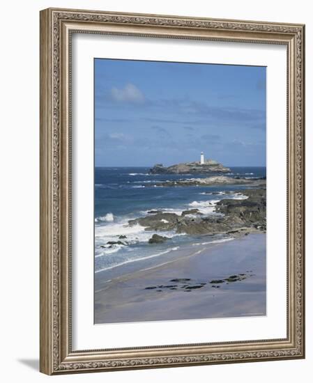 Godrevy Point, Cornwall, England, United Kingdom-Roy Rainford-Framed Photographic Print