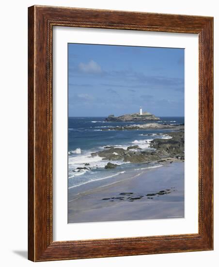 Godrevy Point, Cornwall, England, United Kingdom-Roy Rainford-Framed Photographic Print