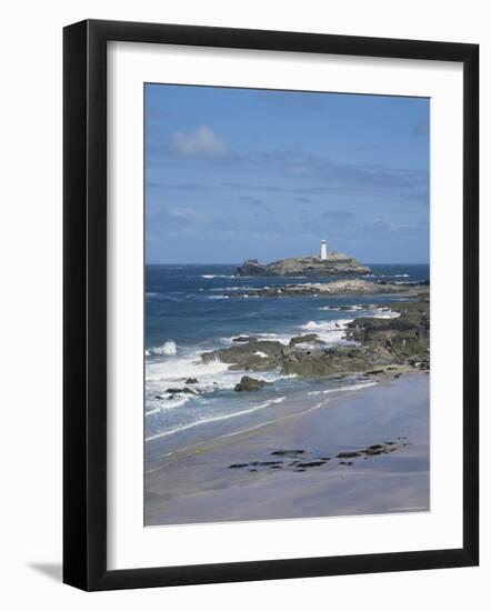 Godrevy Point, Cornwall, England, United Kingdom-Roy Rainford-Framed Photographic Print