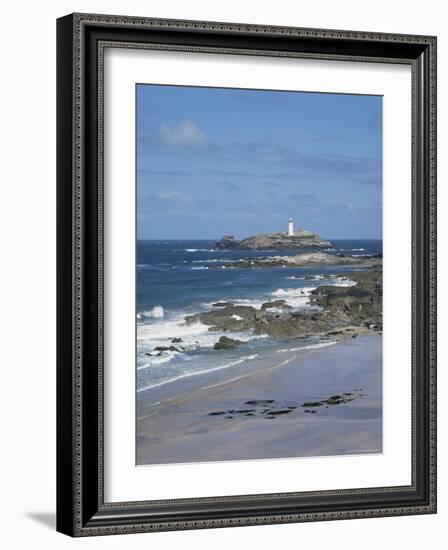 Godrevy Point, Cornwall, England, United Kingdom-Roy Rainford-Framed Photographic Print
