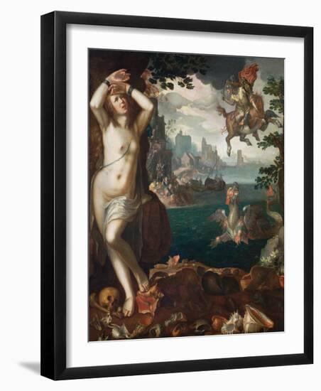 Gods and Foolish Grandeur-Bartholomeus Spranger-Framed Premium Giclee Print