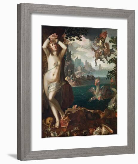 Gods and Foolish Grandeur-Bartholomeus Spranger-Framed Premium Giclee Print