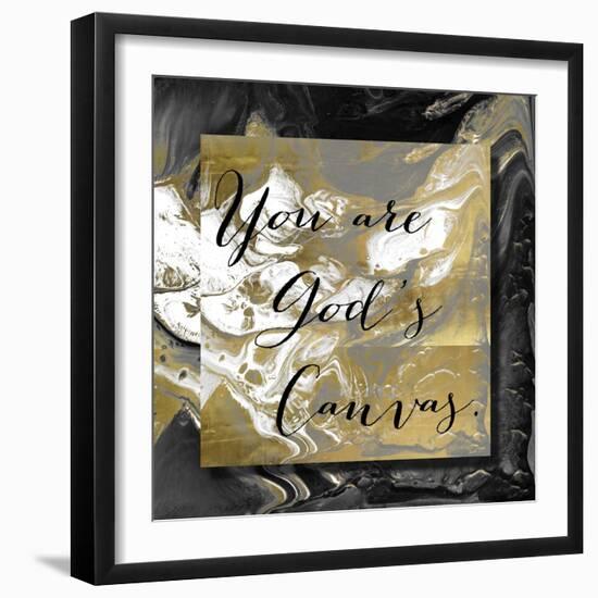 Gods Canvas I-Color Bakery-Framed Giclee Print