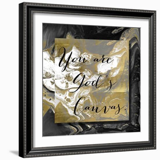 Gods Canvas I-Color Bakery-Framed Giclee Print