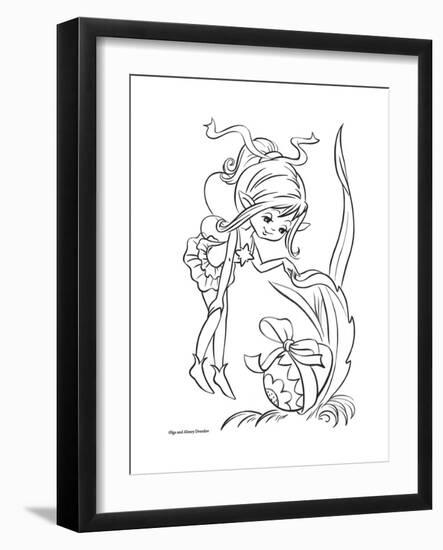 Godsend small wings-Olga And Alexey Drozdov-Framed Giclee Print