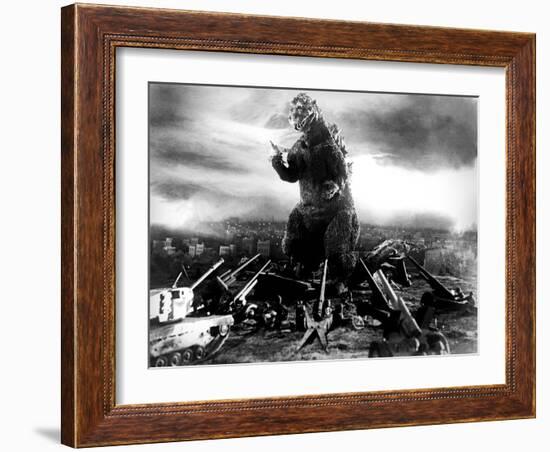 Godzilla, (AKA Gojira), Godzilla, 1954-null-Framed Photo