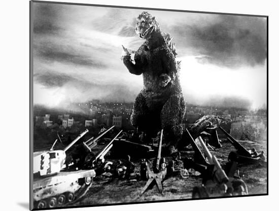 Godzilla, (AKA Gojira), Godzilla, 1954-null-Mounted Photo
