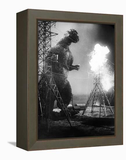 Godzilla, (AKA Gojira), Godzilla, 1954-null-Framed Stretched Canvas