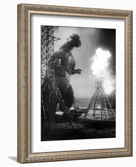 Godzilla, (AKA Gojira), Godzilla, 1954-null-Framed Photo