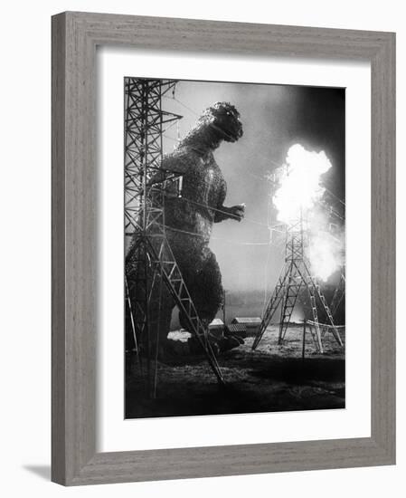 Godzilla, (AKA Gojira), Godzilla, 1954-null-Framed Photo