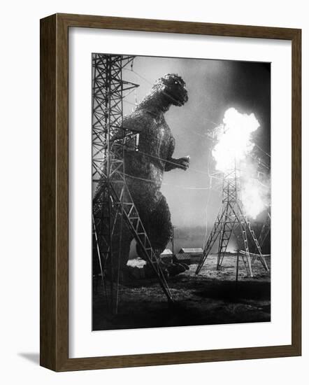 Godzilla, (AKA Gojira), Godzilla, 1954-null-Framed Photo