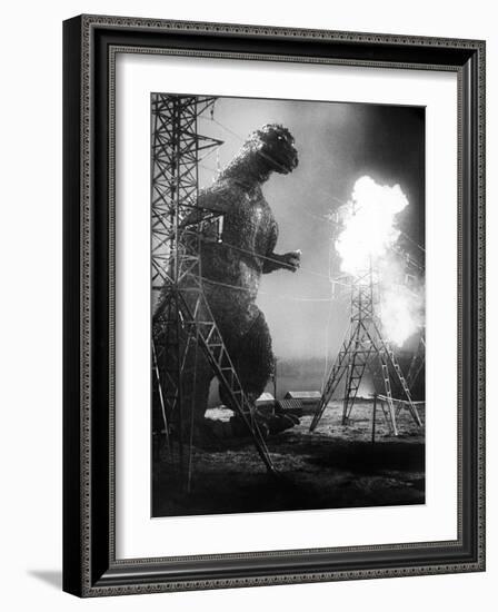 Godzilla, (AKA Gojira), Godzilla, 1954-null-Framed Photo