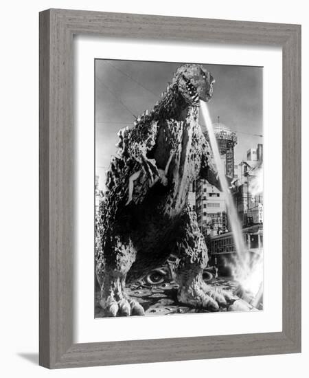 Godzilla, (AKA Gojira), Godzilla, 1954-null-Framed Premium Photographic Print