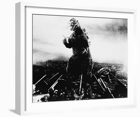 Godzilla, King of the Monsters! (1956)-null-Framed Photo
