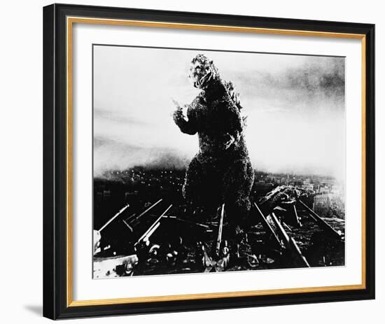 Godzilla, King of the Monsters! (1956)-null-Framed Photo