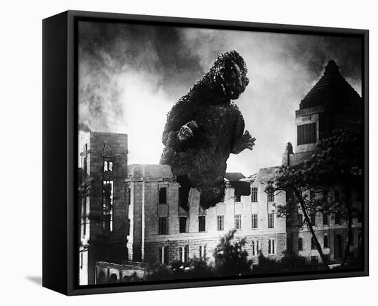 Godzilla, King of the Monsters!-null-Framed Stretched Canvas