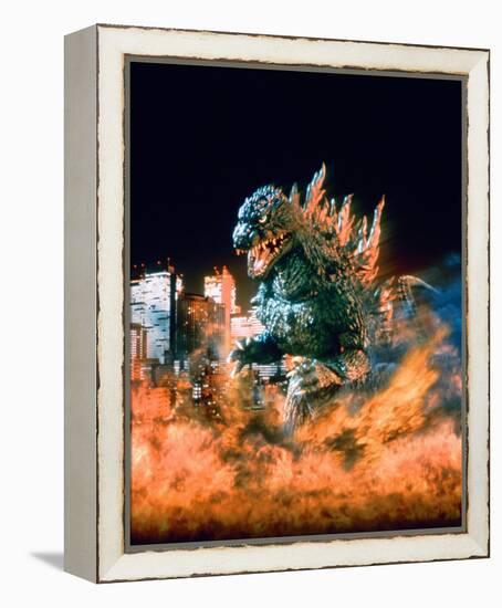 Godzilla-null-Framed Stretched Canvas