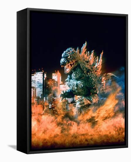 Godzilla-null-Framed Stretched Canvas