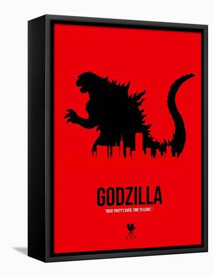 Godzilla-NaxArt-Framed Stretched Canvas