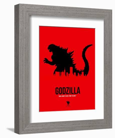 Godzilla-NaxArt-Framed Premium Giclee Print