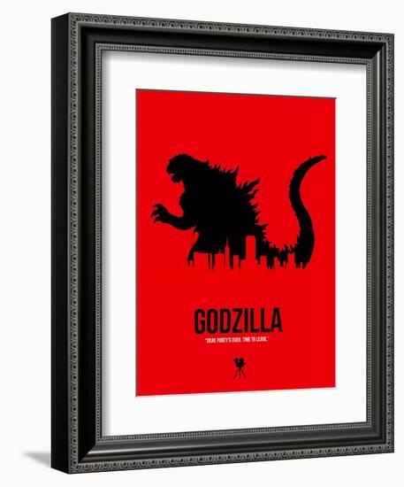 Godzilla-NaxArt-Framed Premium Giclee Print