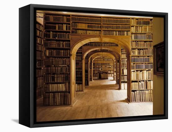 Görlitz, Library, Interior-null-Framed Premier Image Canvas