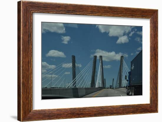 Goethal's Bridge, 2019 (Photograph)-Anthony Butera-Framed Giclee Print