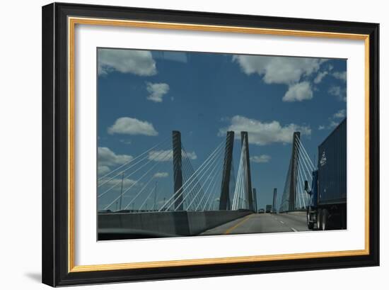 Goethal's Bridge, 2019 (Photograph)-Anthony Butera-Framed Giclee Print