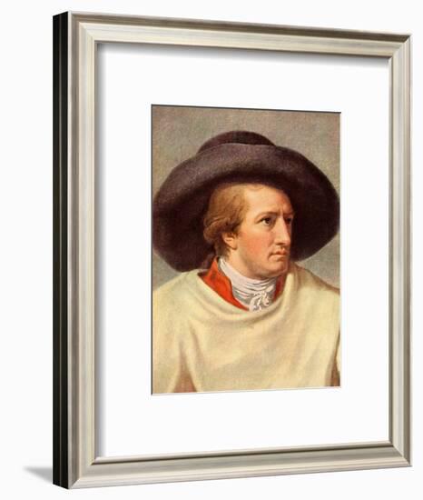 GOETHE Johann Wolfgang-Johann Heinrich Tischbein-Framed Giclee Print