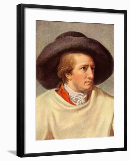 GOETHE Johann Wolfgang-Johann Heinrich Tischbein-Framed Giclee Print