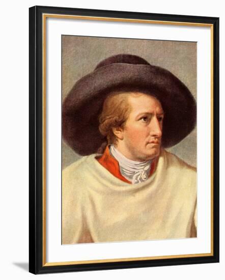 GOETHE Johann Wolfgang-Johann Heinrich Tischbein-Framed Giclee Print