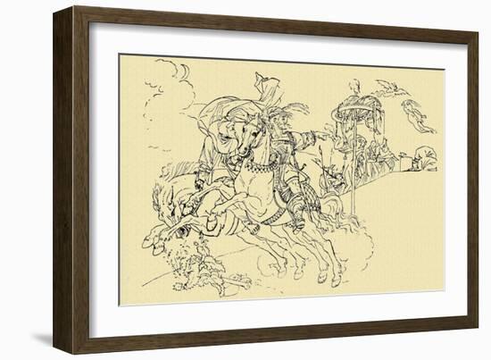 Goethe's Faust-Peter Von Cornelius-Framed Giclee Print