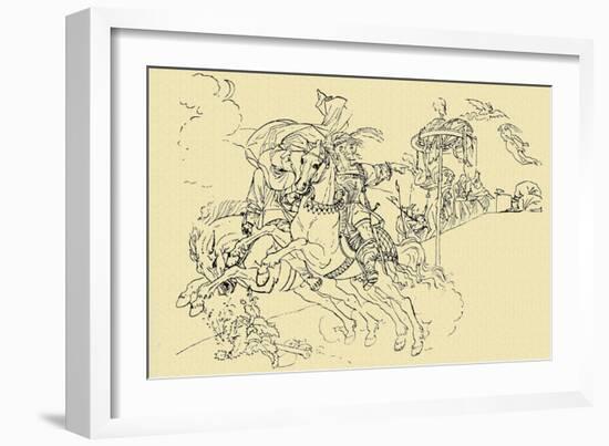 Goethe's Faust-Peter Von Cornelius-Framed Giclee Print