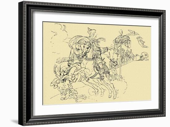 Goethe's Faust-Peter Von Cornelius-Framed Giclee Print